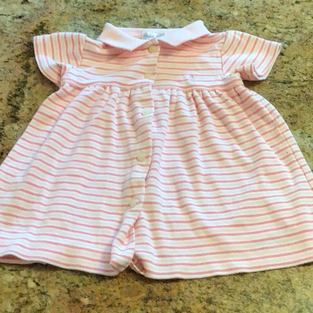 Ralph Lauren pink dress 9 months